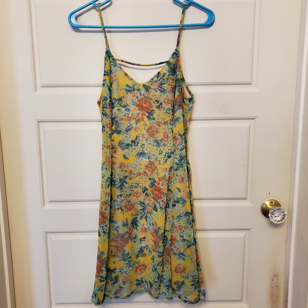 Lush floral dress